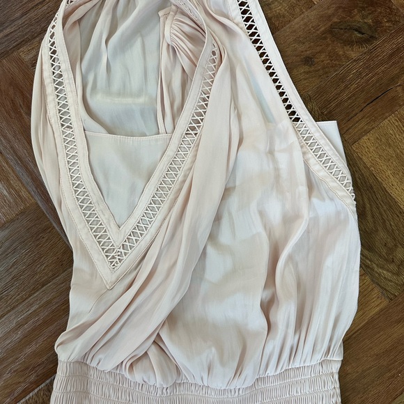 Ramy Brook Smocked Mini Dress - Light Pink - Picture 4 of 9